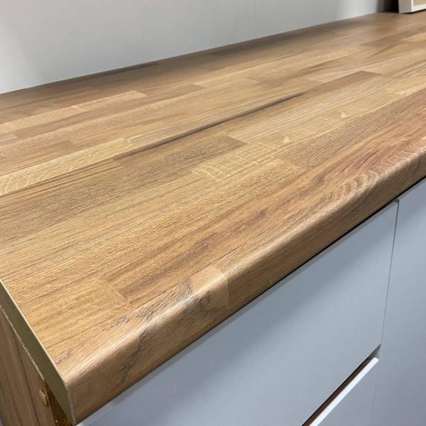 Encimera de cocina SOFT 140 cm acabado roble — imagen 2