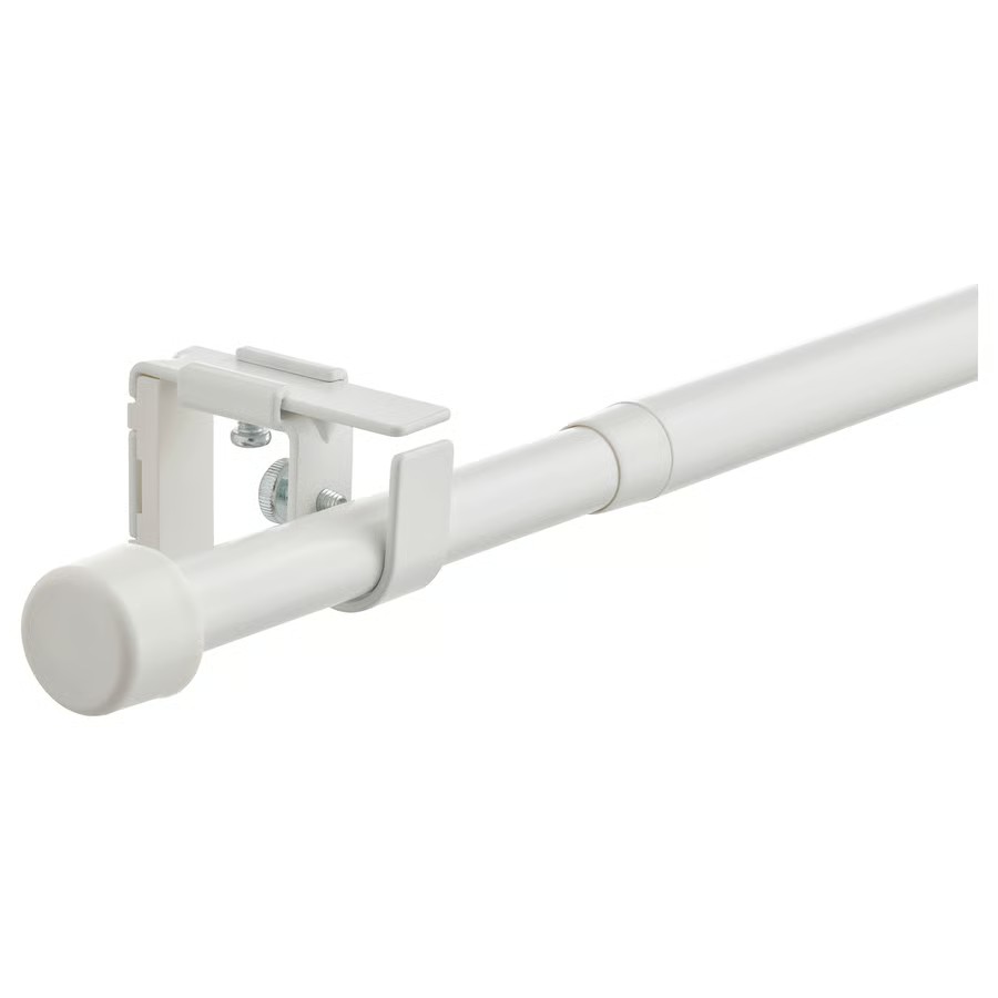 Kit barra de cortinas blanco