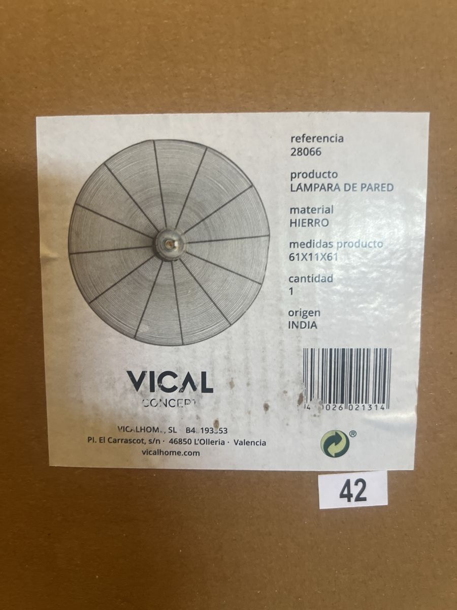 Lámpara de pared Vical