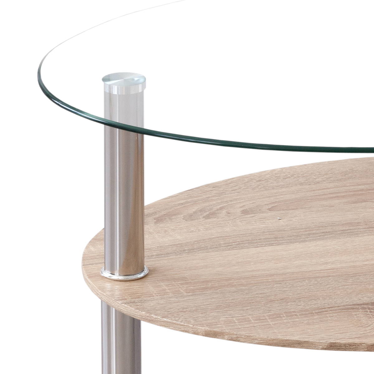 Mesa de centro de cristal SHARON — imagen 2