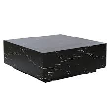 Mesa de centro negra grande