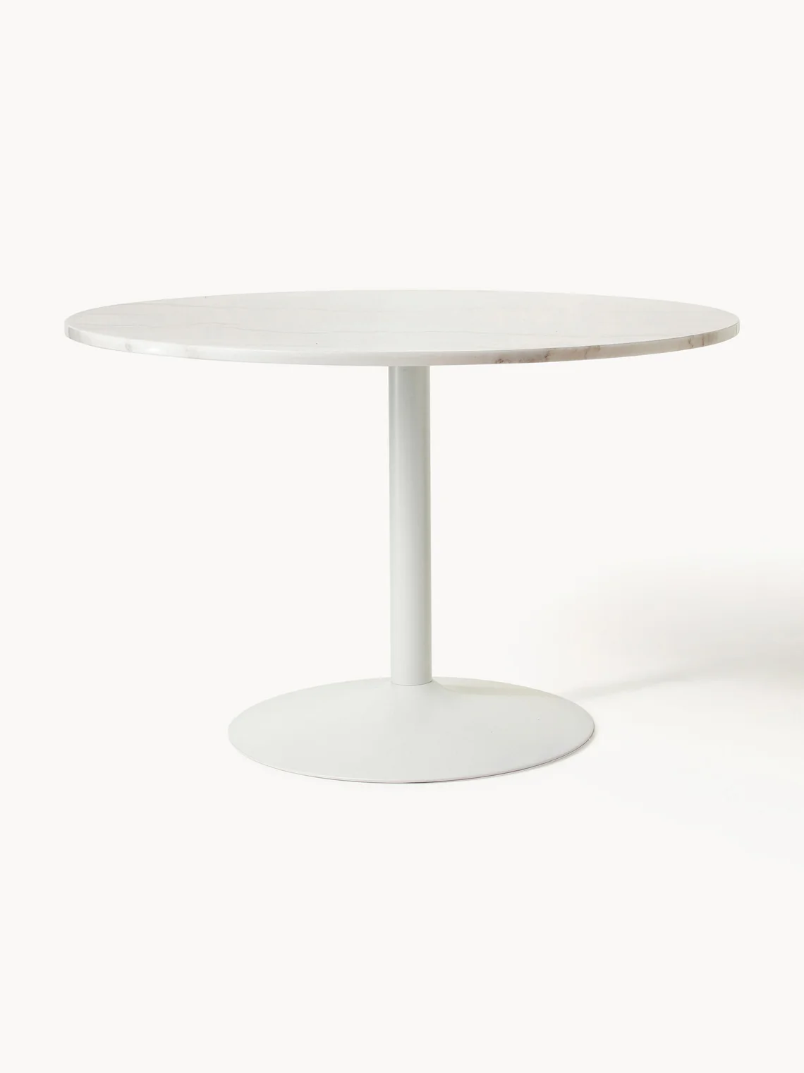 Mesa de comedor ovalada de mármol Miley