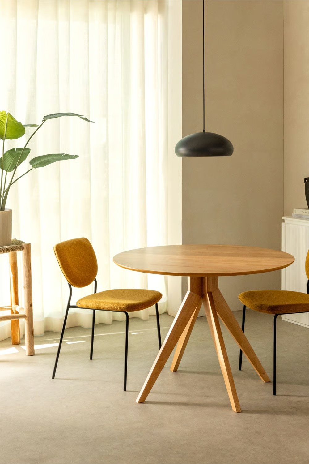 Mesa de comedor redonda Sekiz Ø100 cm — imagen 2