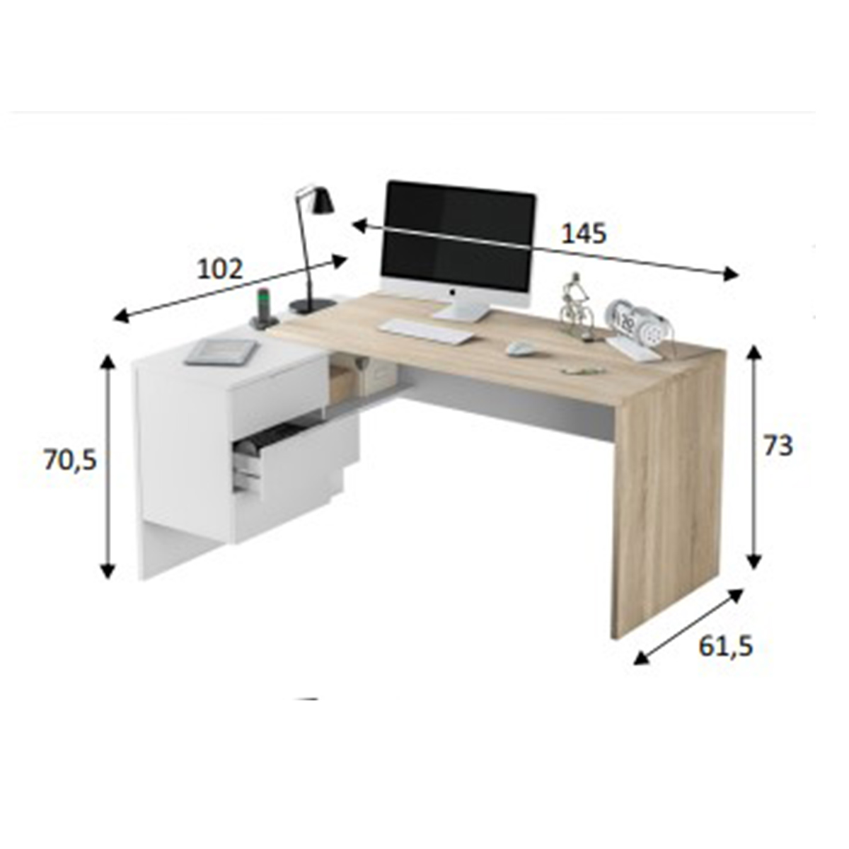 Mesa de estudio FLY — imagen 4