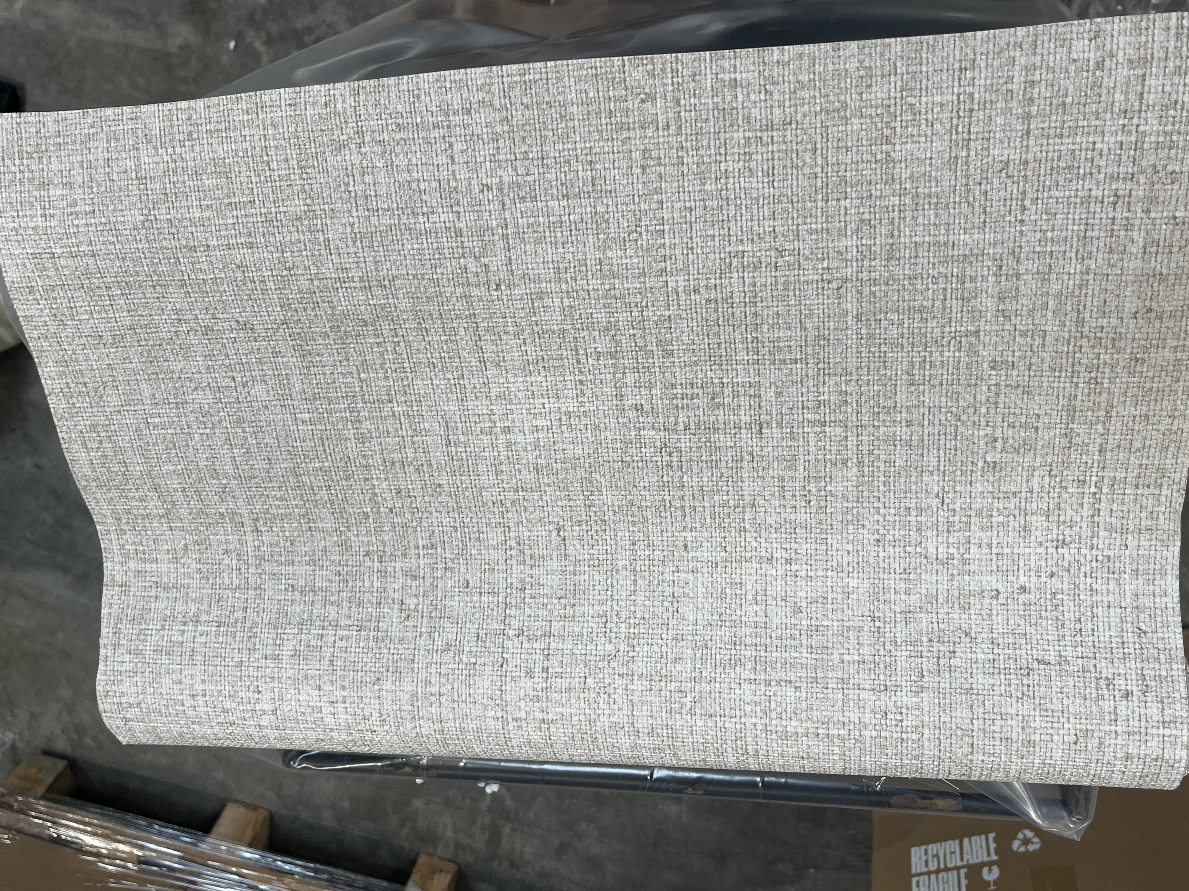 Papel pintado tipo textil