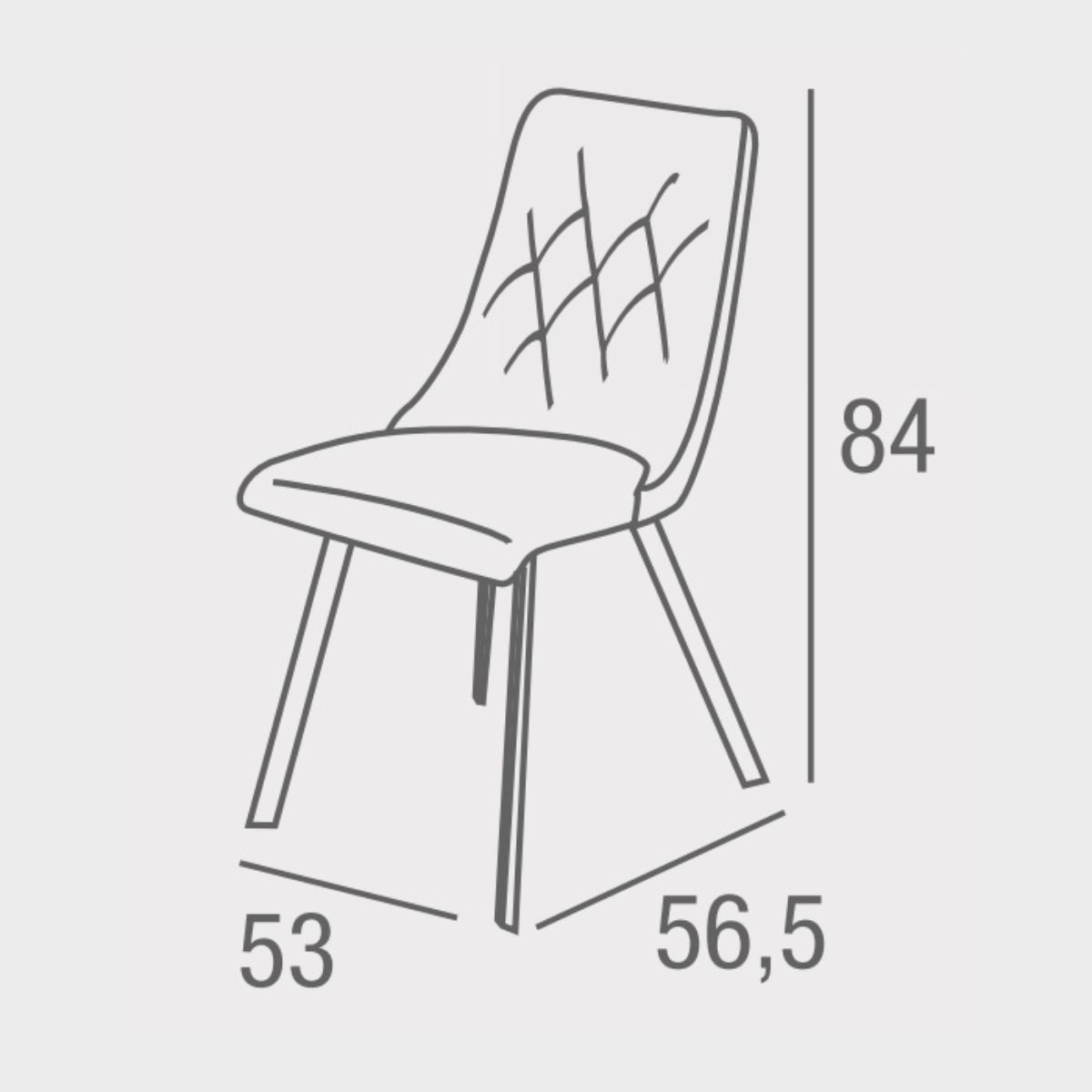 Silla de comedor NUIT — imagen 3