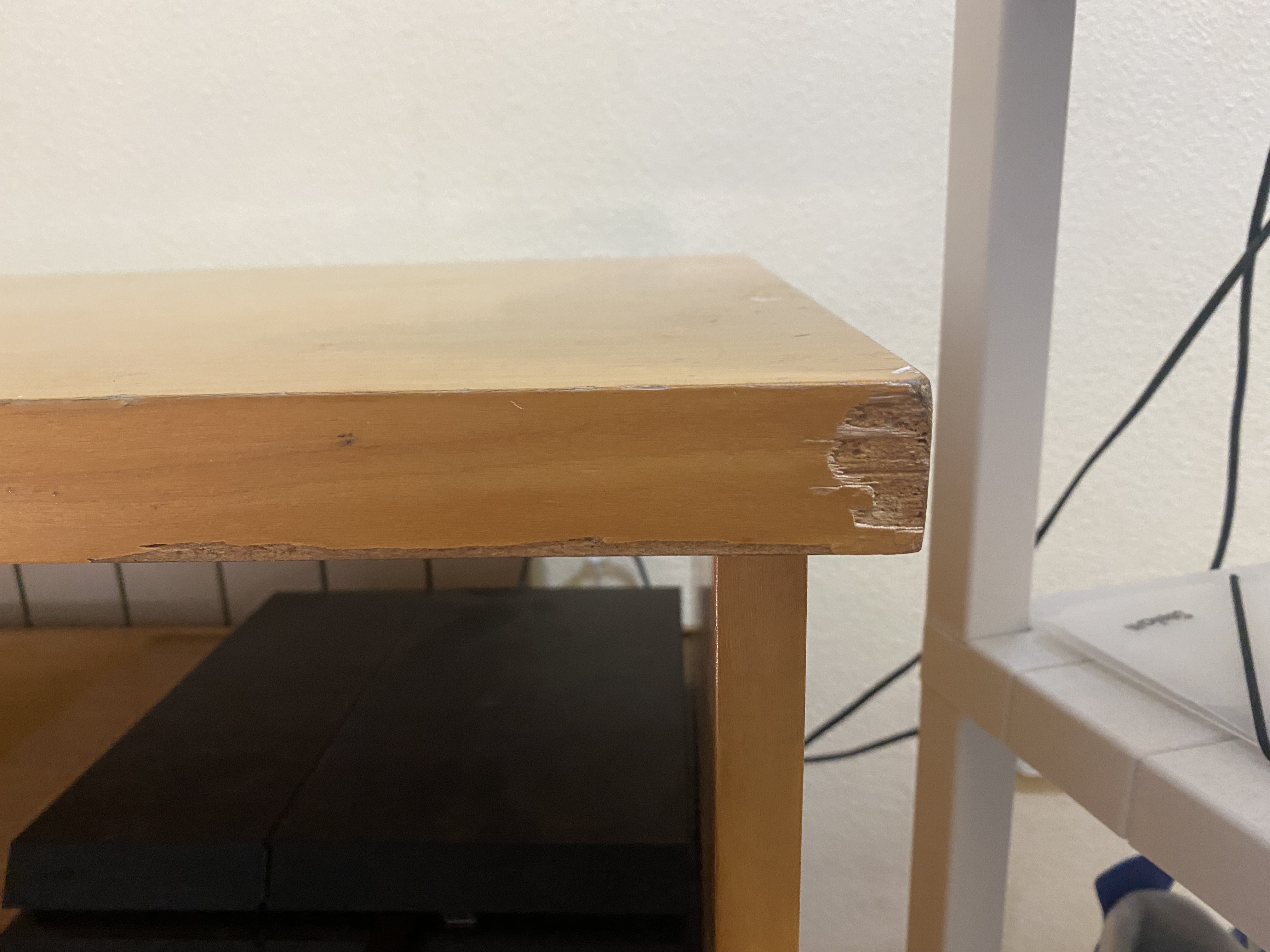 Desgaste madera (imperfección de Escritorio)