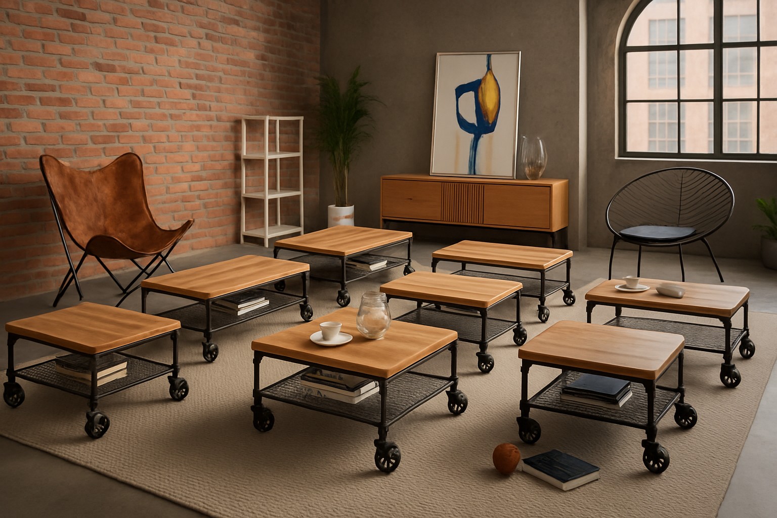 Loft industrial con carácter urbano