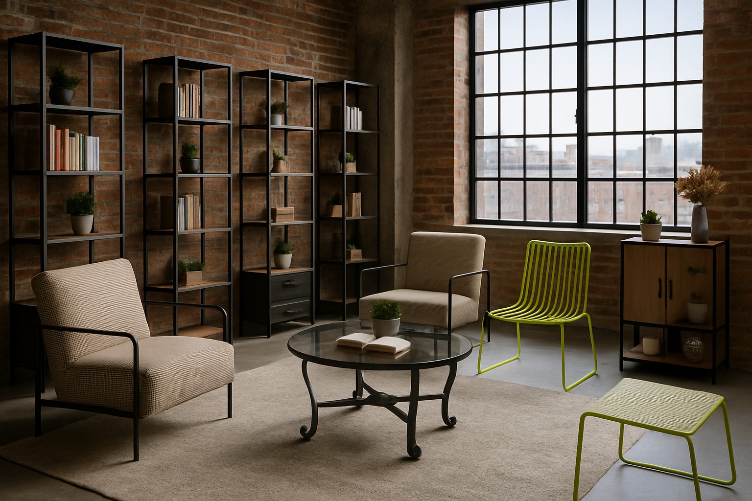 Loft industrial con carácter urbano